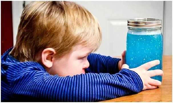Бутылка спокойствия, методика успокоения детей