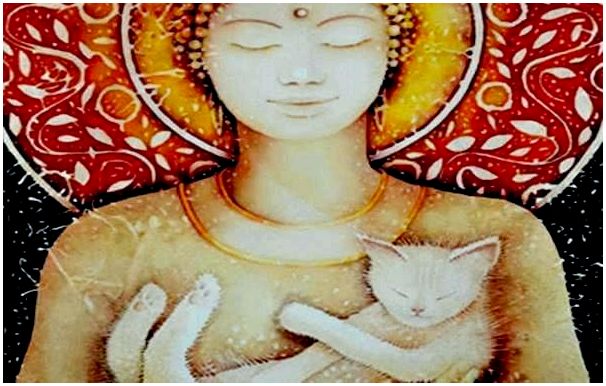 Буддийская легенда о кошках